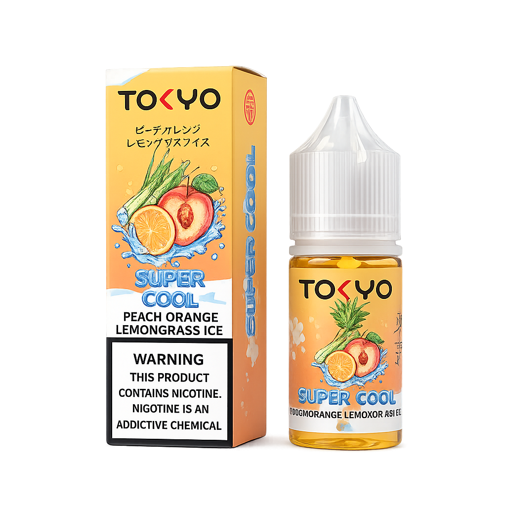 super cool peach orange lemongrass 30ml