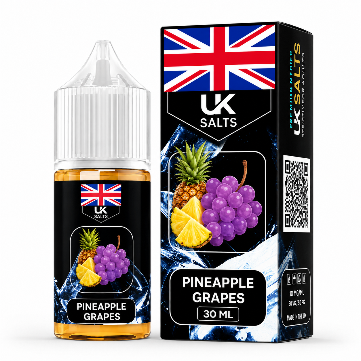 UK Salts Iced Pineapple Grapes 30 ML