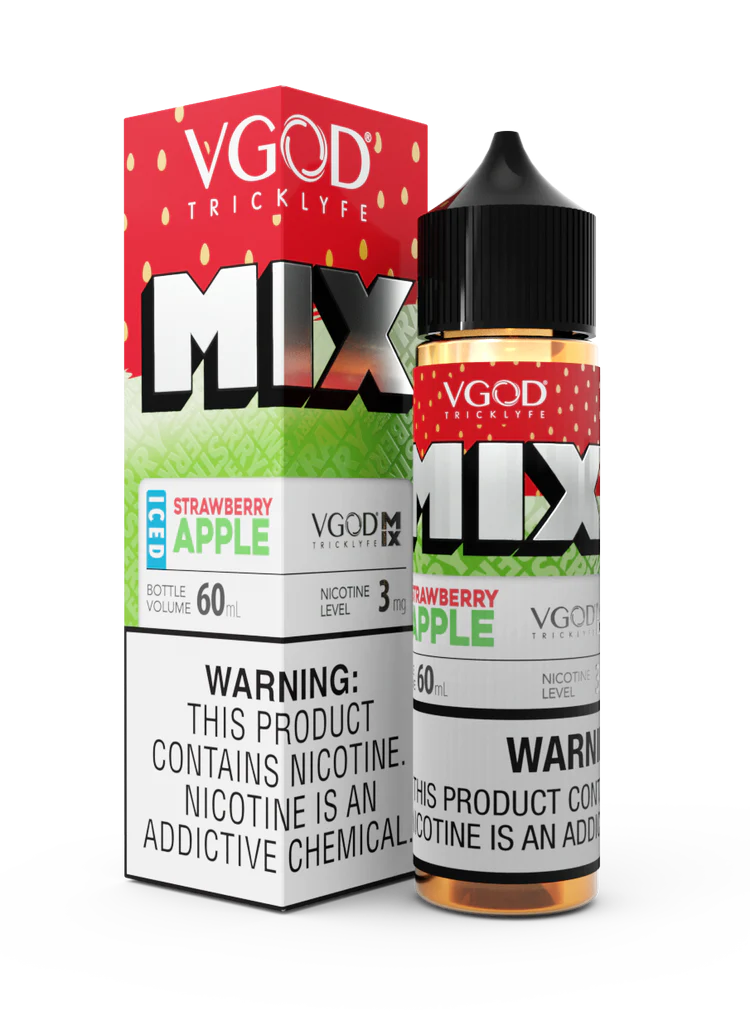 Iced Straw berry Apple 60mL