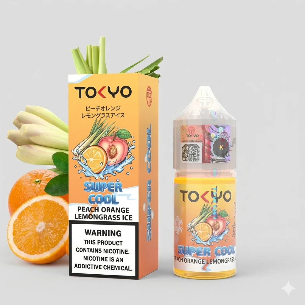 super cool peach orange lemongrass 30ml