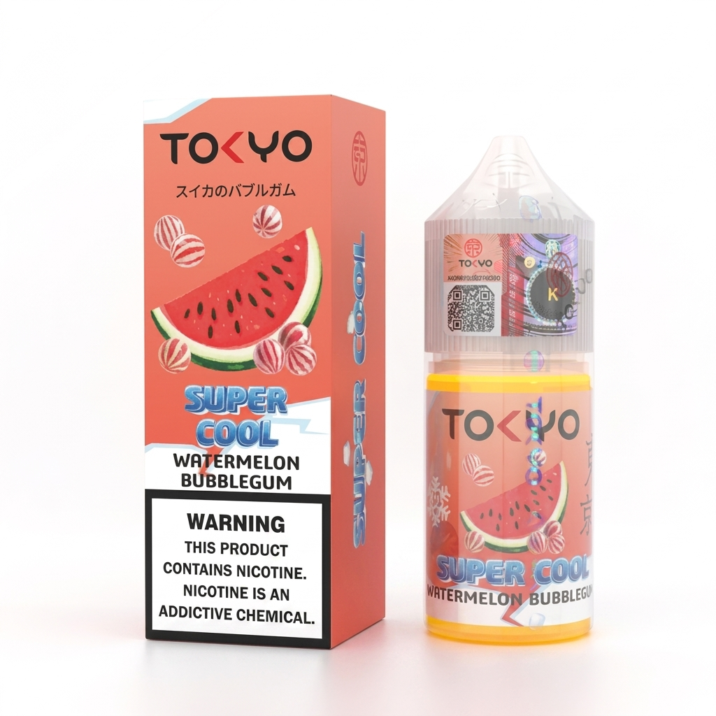 super cool watermelon bubble gum 30ml